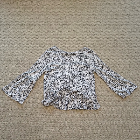 White w/ Grey Dots Altar’d State Shirt - Picture 2 of 3